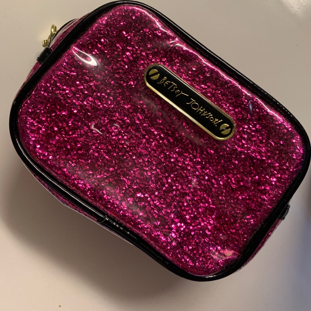 Betsey Johnson makeup bag